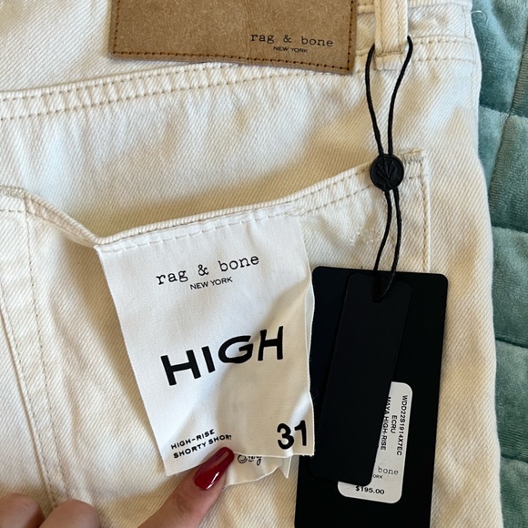 NWT!! Rag & Bone Maya High Rise Shorty Short - Picture 4 of 5